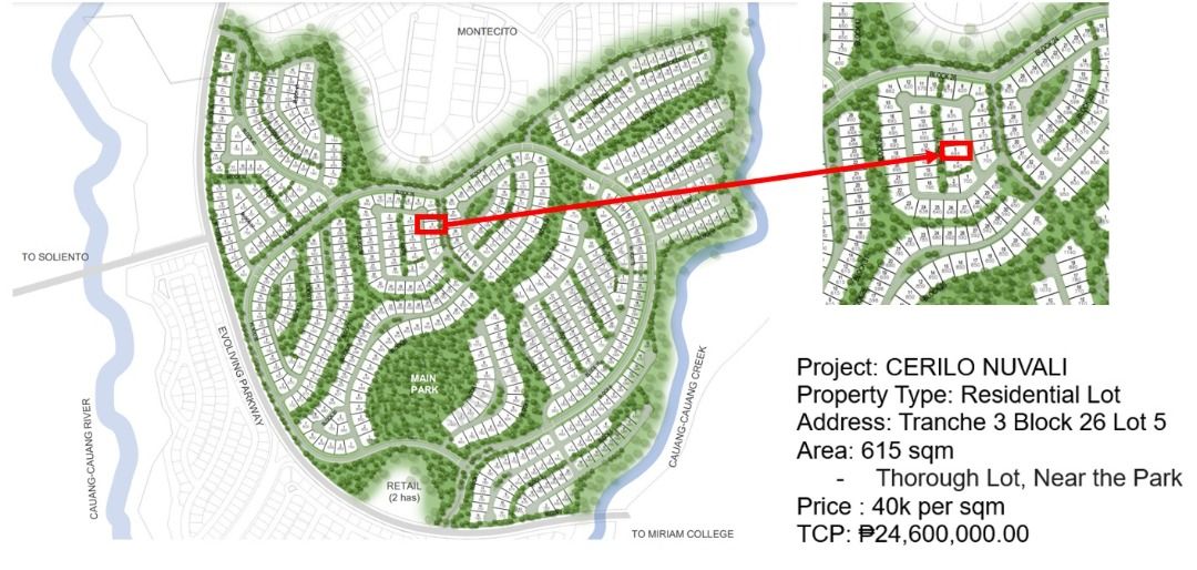 FOR SALE | Residential Lot at Cerilo Nuvali Laguna, Property, For Sale ...