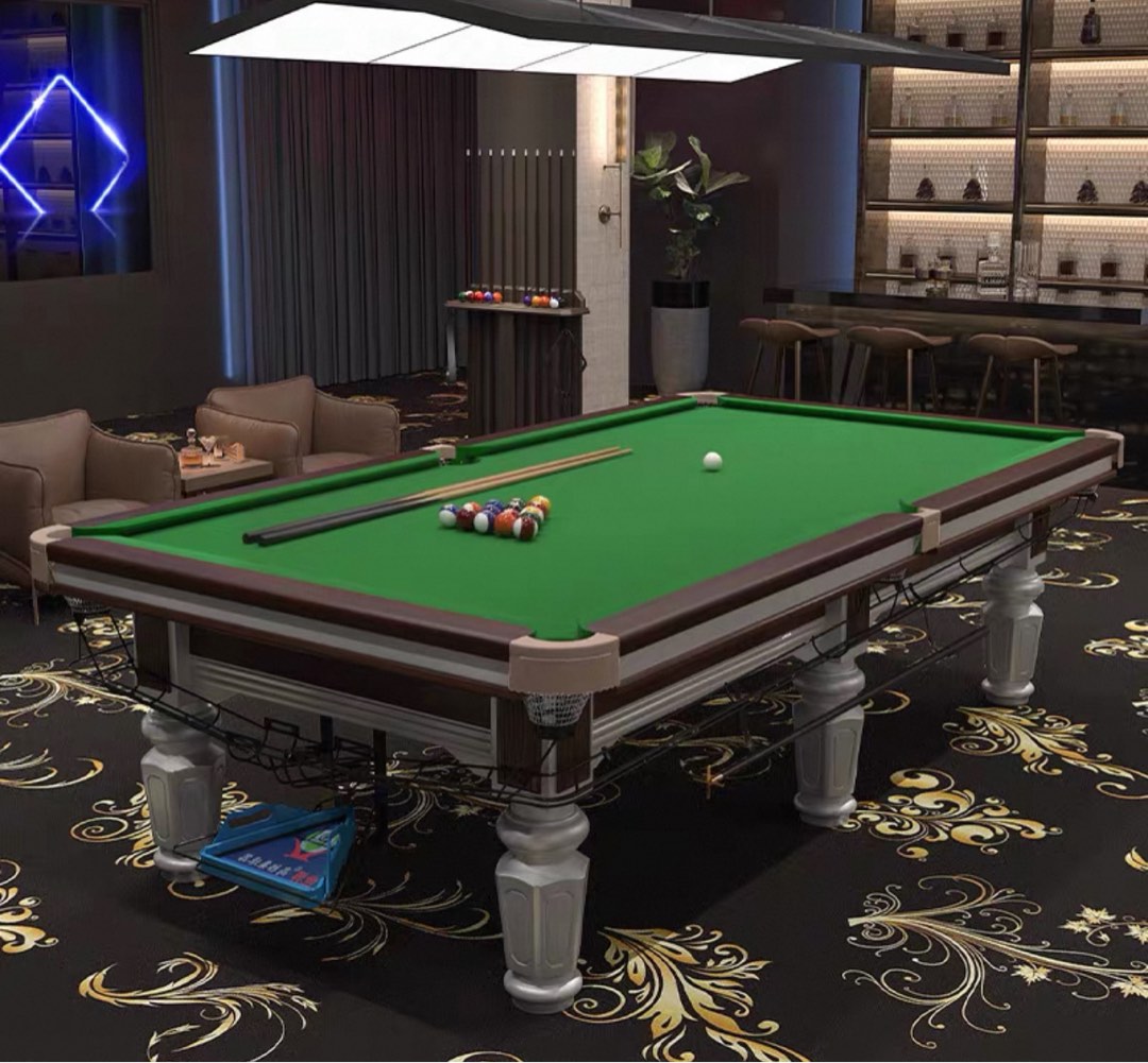 (FREE DELIVERY) PREMIUM 2 USE POOL TABLE, Furniture & Home Living ...