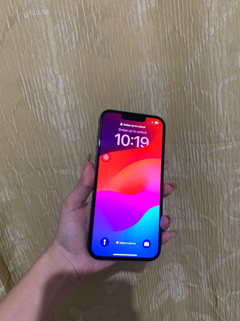 FS Iphone 13 128gb (Category: iPhone 13 Series) located in Bulacan. Submitted by whimsy.finds (Listing ID 1364543769, Image 1). Description: Bought in Power Mac Moa 6months old Color: Midnight blue Batt health: 98% No other issue Rfs: upgrade Inclusion: box, cord Can do meet up Sm Marilao Loc: Meycauayan Dm if interested .