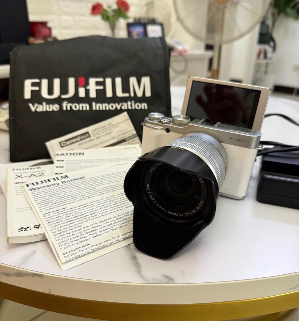 Fujifilm xa2 (Category: Cameras) located in Manila. Submitted by ajaypiagv (Listing ID 1364441009, Image 3). Description: Purchased at camerahaus Sm aura Personal use Rfs: using my iPhone 16pro now(not using it anymore).