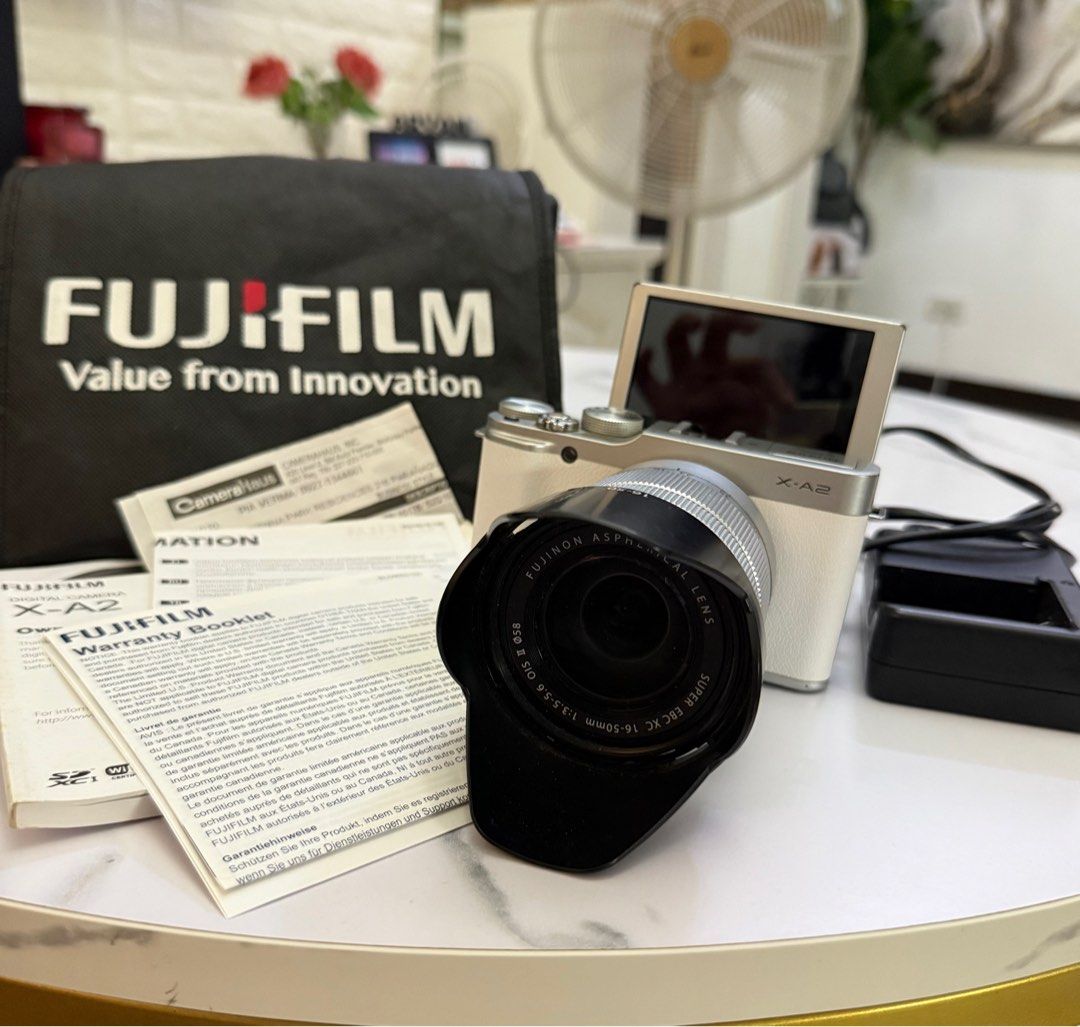 Fujifilm xa2 (Category: Cameras) located in Manila. Submitted by ajaypiagv (Listing ID 1364441009, Image 2). Description: Purchased at camerahaus Sm aura Personal use Rfs: using my iPhone 16pro now(not using it anymore).