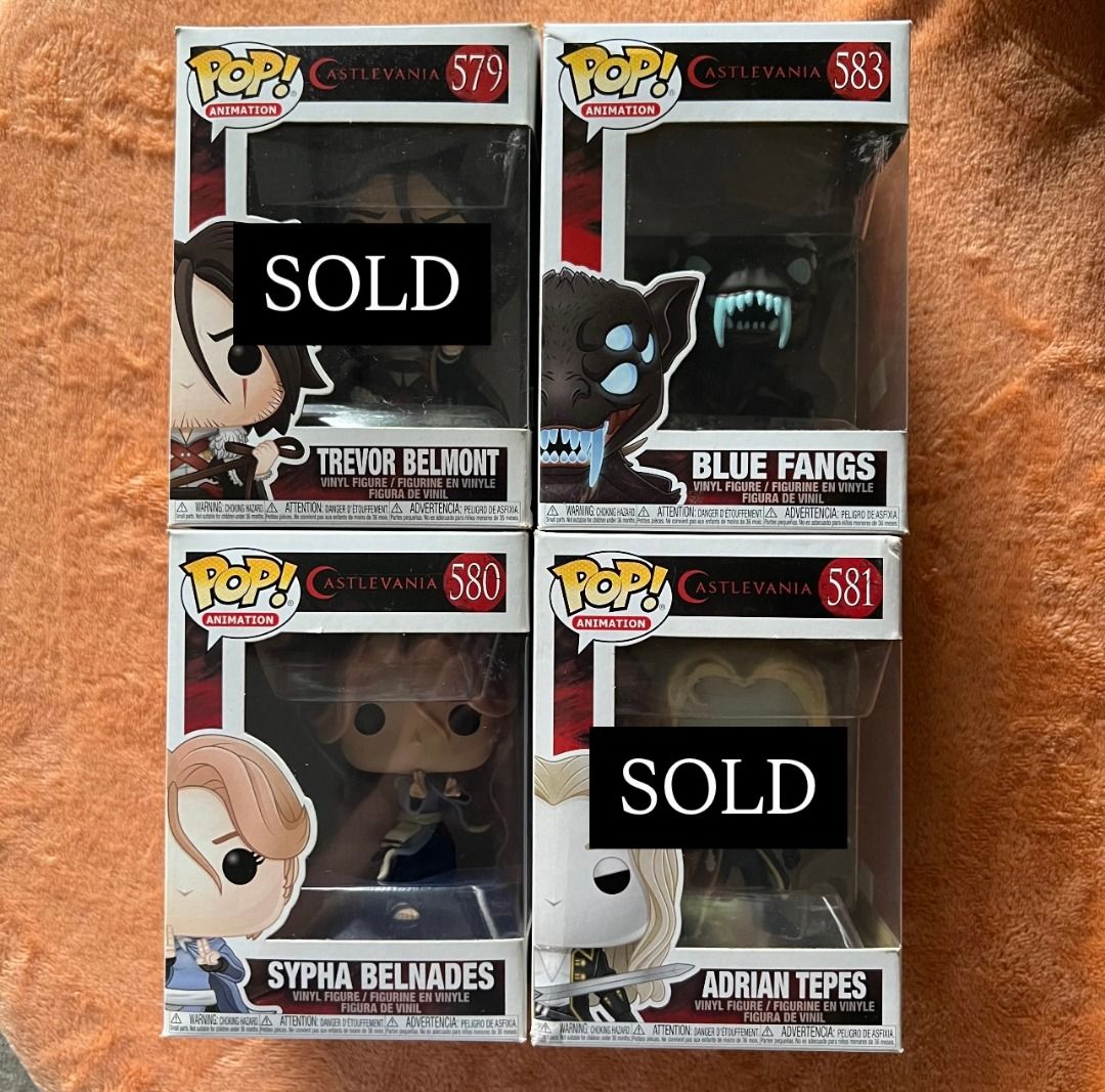 Funko Pop! Animation: Castlevania - Sypha Belnades (580) (Category: Toys & Games) located in Caloocan City. Submitted by cheescuh (Listing ID 1340563099, Image 3). Description: Funko Pop! Animation: Castlevania - Sypha Belnades (580) - back in box - stored without protector but safely stored in cabinet - also available: Blue Fangs (583) RFS: decluttering MOP: GCash, Maya, bank transfer, COD MOD: Grab, Lalamove, J&T direct.