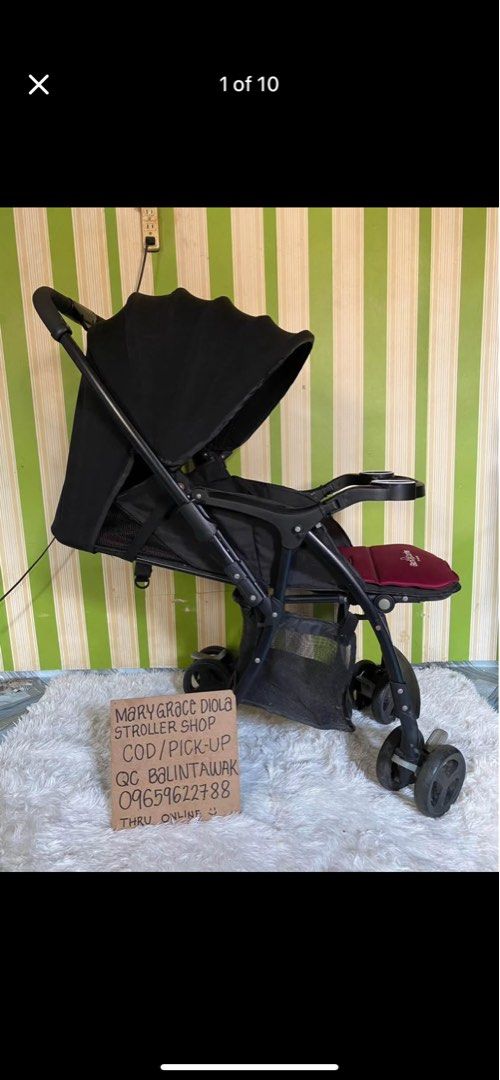 Giant carrier reversible stroller (Category: Strollers) located in Manila. Submitted by gracediola_18 (Listing ID 1364535781, Image 1). Description: cod or pick up qc balintawak .