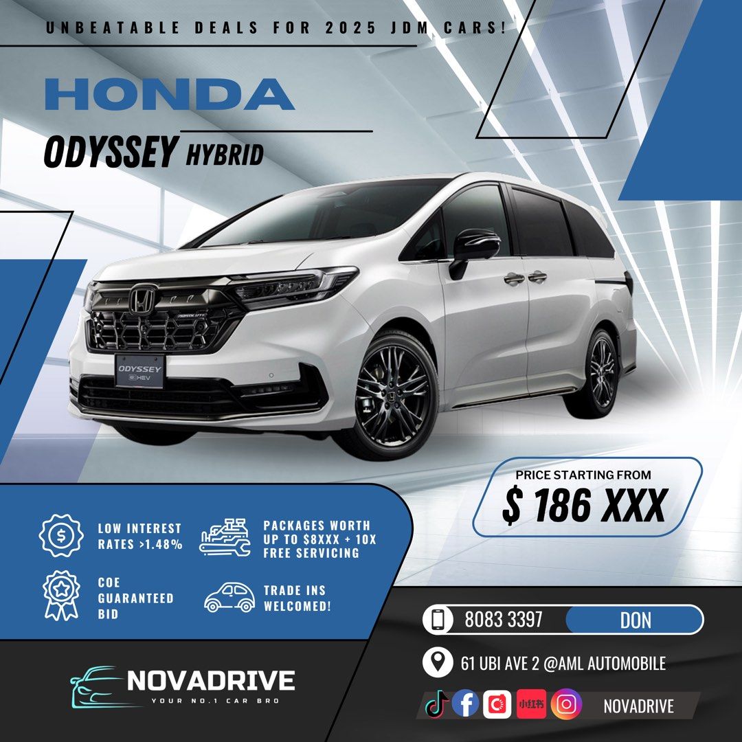 Honda Odyssey Hybrid 2.0 E-HEV ABSOLUTE (BRAND NEW 2024)62885348296195112