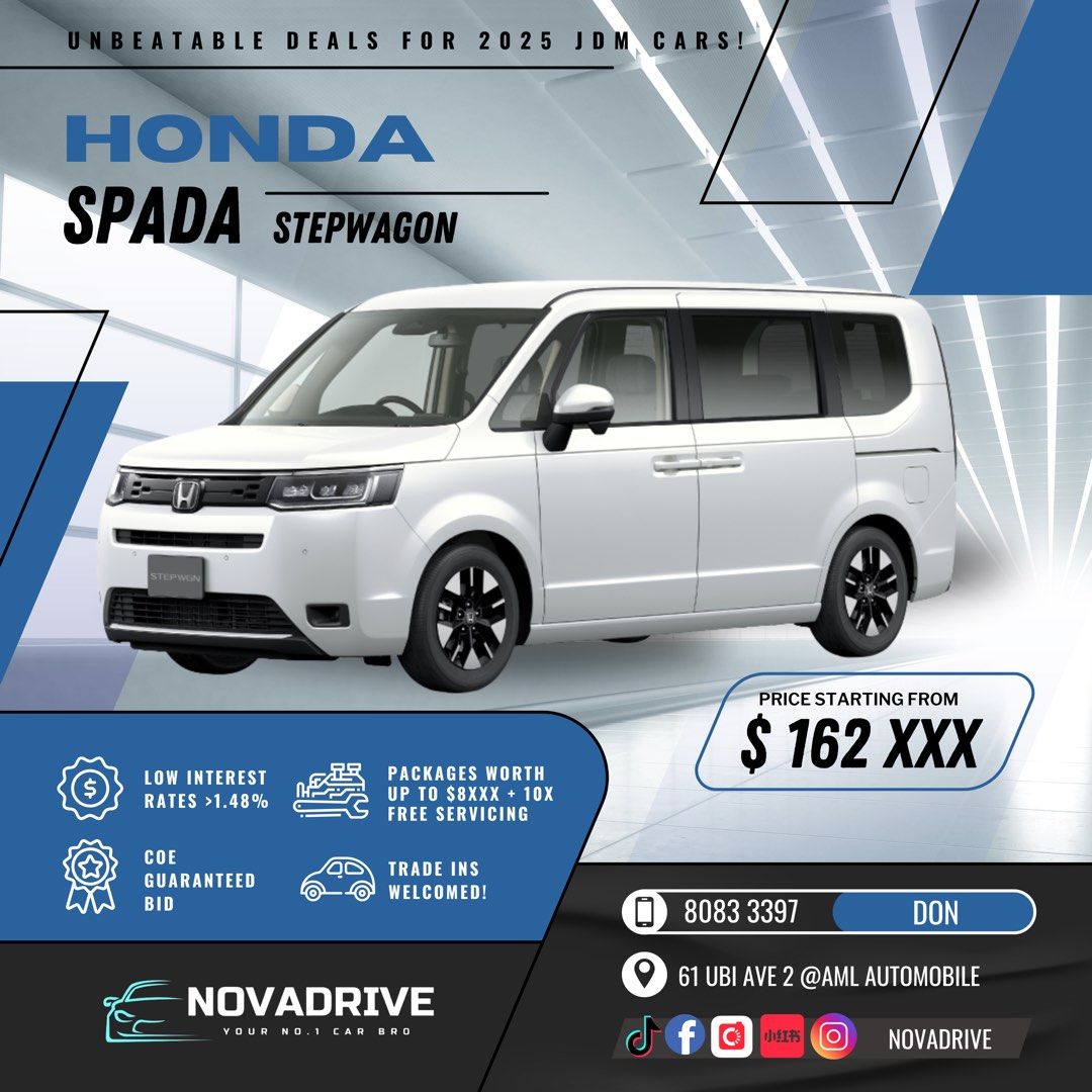Honda Stepwagon Spada Hybrid 2.0 (BRAND NEW 2024)62872682216834111