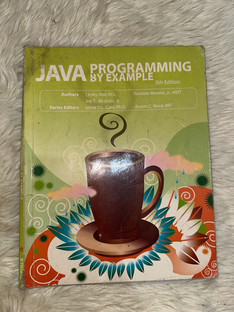 JAVA Programming by Example Textbook, Hobbies & Toys, Books & Magazines ...