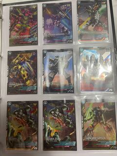 Lot  Set Japanese Mobile Suit Gundam Arsenal Base Master Rare Card set