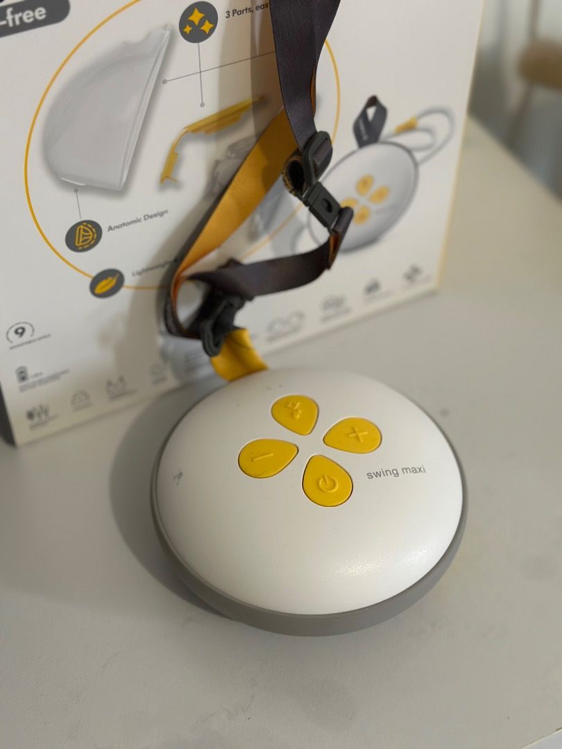 Medela Swing Maxi Pump ONLY (Category: Maternity) located in St Albans. Submitted by anjjace (Listing ID 1364466242, Image 3). Description: Selling electric pump with tubing, lanyard and (2) two 24mm breast shields. Collection cups not included for hygiene purposes. Collection cups can be bought seperately at the medela store website or other pharmacies. Issue: Few scratches. Only used for (3) three months. FREE fetal doppler, used less than (5) 