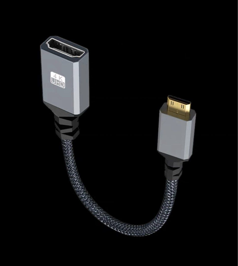 Micro hdmi to hdmi adapter(female) suitable for Samsung freestyle projector63211350629122110
