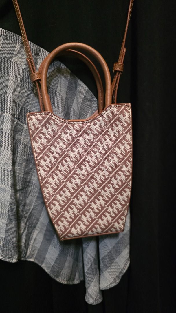 Mini Bag Sling/Handbag - PRELOVED JW Pei (Category: Cross-body Bags) located in Bulacan. Submitted by juliebeh (Listing ID 1364499688, Image 3). Description: Item- Mini Bag - Sling and Handbag On tag- JW Pei Size approx-HxLxBase(inches)- 6.5x3.5 Long strap- removable: yes, adjustable: yes handbag handle drop(inch approx)- 3.75 Color- beige, tan Material- pvc + vegan leather lining Hardware- gold Inner Lining- vegan leather Main Closure- magnet sn