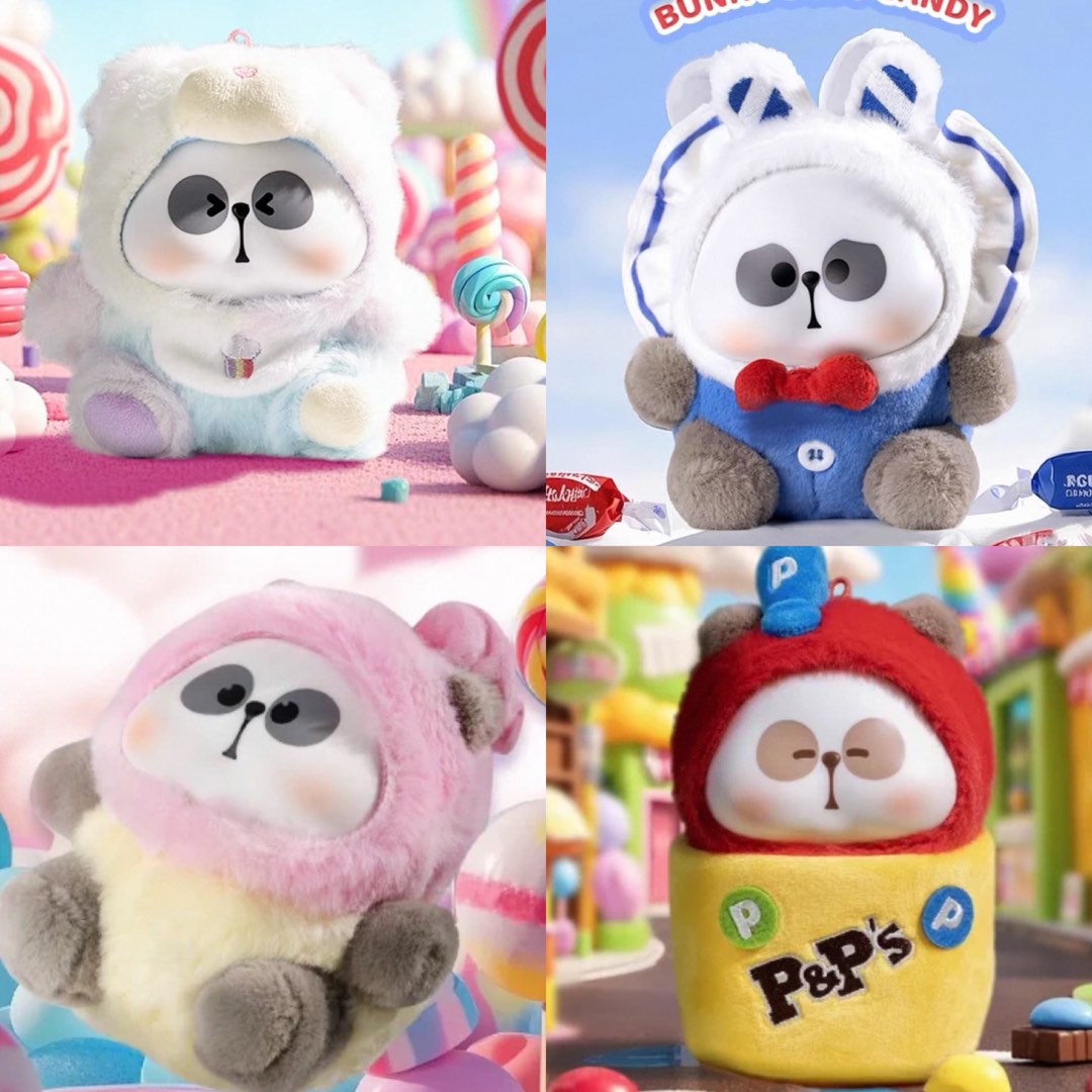 MR PA CANDY PLUSH KEYCHAIN KEYRING SERIES 17 cm / FULL SET / CONFIRMED ...