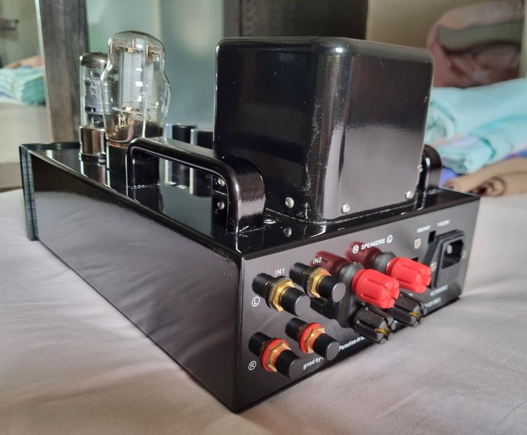 Musical Paradise MP-301 Mk3 (Category: Soundbars, Speakers & Amplifiers) located in Singapore. Submitted by darali2000 (Listing ID 1364467273, Image 2). Description: Well maintain, like new, babied tube amplifier. * Come with original box * Stock tube * Piano finish paint is perfect, no additional imperfection other than fron the original factory * Volume pot is smooth * RCA socket is like new, as I always put a cap when not used. I am OCD :P * A