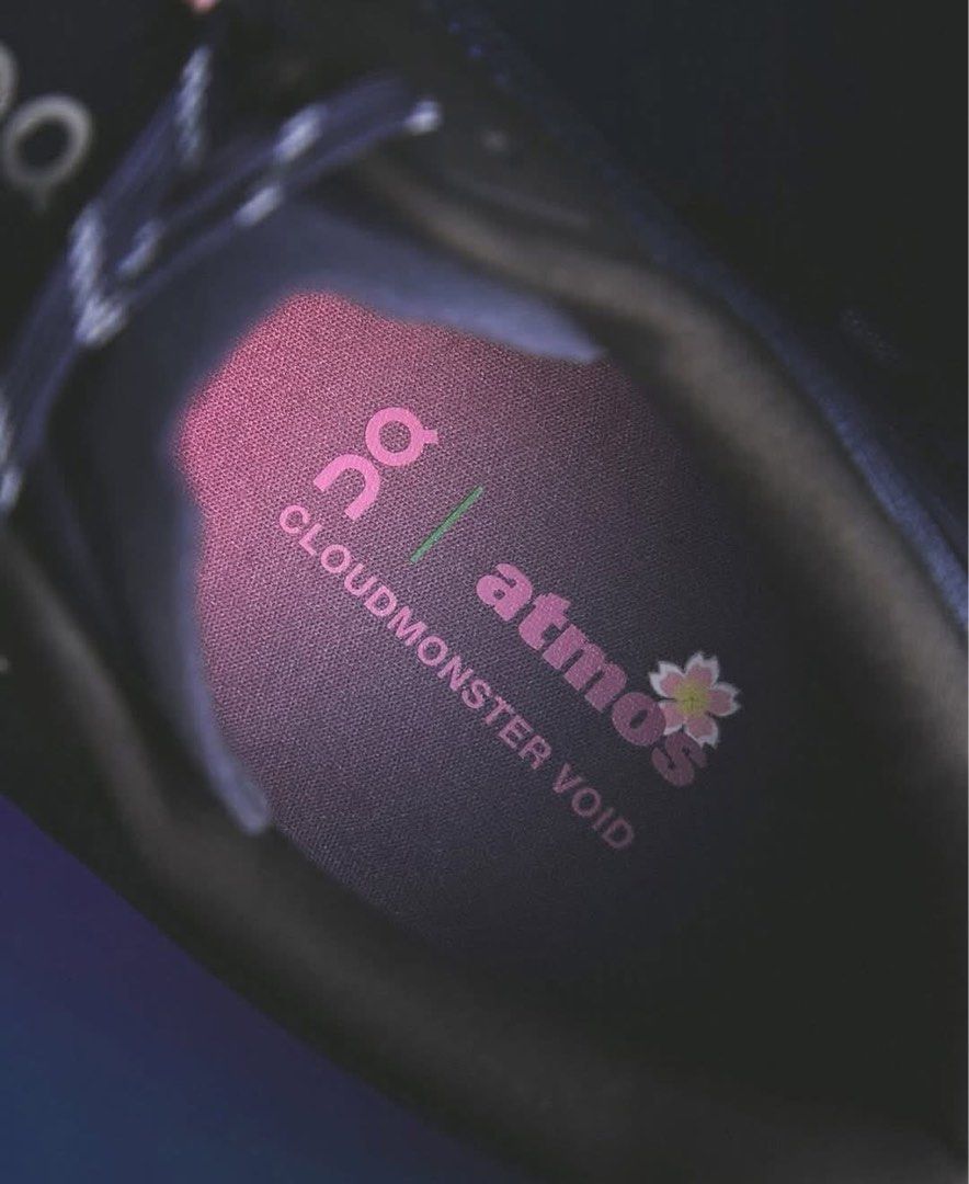 On Cloudmonster Void x Atmos Yozakura Cherry Blossoms (Category: Sneakers) located in Santa Rosa. Submitted by miqboutique (Listing ID 1364434624, Image 3). Description: ON Cloudmonster Void x Atmos Yozakura Cherry Blossoms OPEN FOR RESERVATION • Guaranteed Original • 50% DP required Fb page: Miq's Boutique.