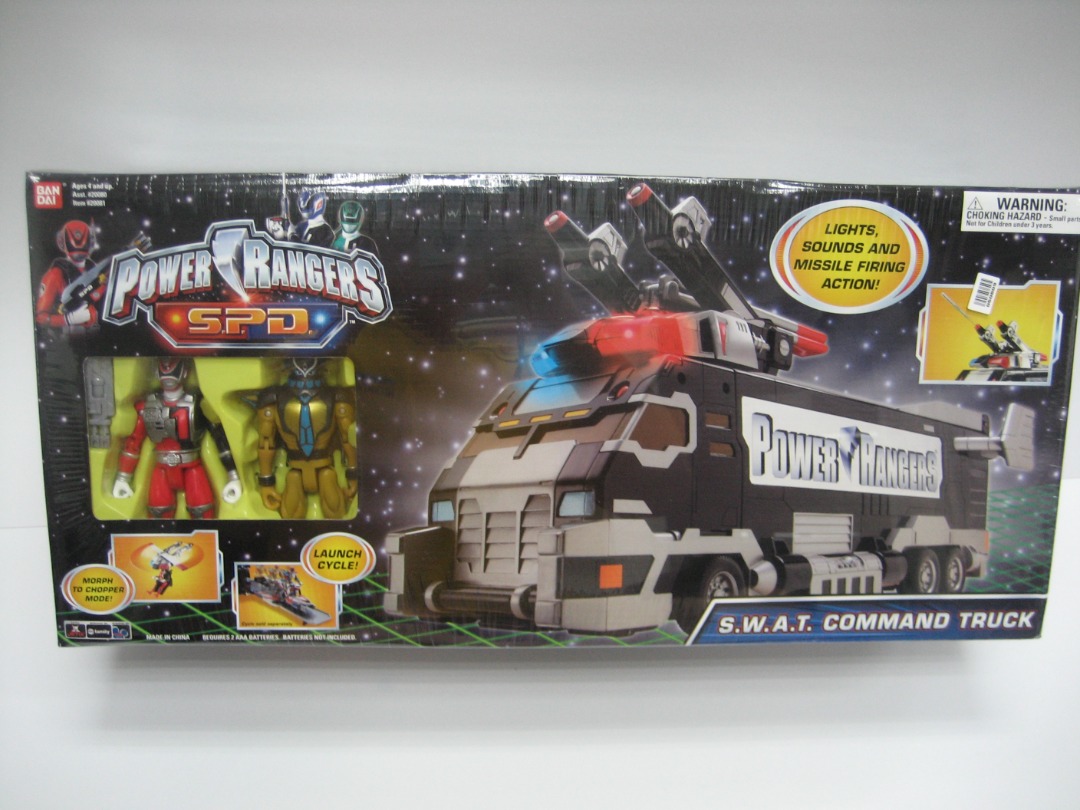 Power Rangers Megazord SPD S.W.A.T Command Truck, Hobbies & Toys, Toys ...