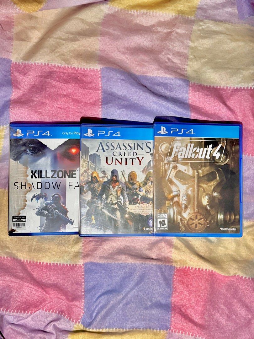 PS4 CD Games (Category: PlayStation) located in Manila. Submitted by lybearpscl (Listing ID 1364540635, Image 1). Description: ₱500 each ₱1,200 set.