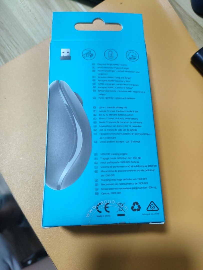 Rapoo M216 mouse (Category: Mouse & Mousepads) located in Pasig City. Submitted by garage.sale89 (Listing ID 1364432255, Image 3). Description: .