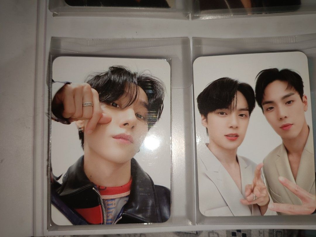 (READ DESC) ON HAND MONSTA X CRAVITY PHOTOCARDS (Category: K-Wave Merchandise) located in Bacoor. Submitted by strvv.clothes (Listing ID 1364523176, Image 1). Description: ON HAND MONSTA X AND CRAVITY PHOTOCARDS MOP - GCASH NEGOTIABLE!!!! MONSTA X ONE OF A KIND → KIHYUN - 400 SHOWNU - 400 SHOWNU & MINHYUK UNIT PHOTOCARD - 200 MONSTA X SHAPE OF LOVE → KIHYUN - 400 MONSTA X NO LIMITS → I.M - 450 CRAVITY AWAKENING → JUNGMO SEONGMIN - 200 CRAVITY ID 