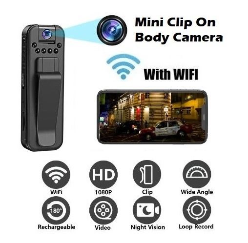 *Same Day Delivery* Wireless Mini IP Wifi CCTV Security Camera | Clip ...