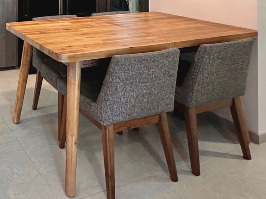 Seb Extendable Dining Table, Furniture & Home Living, Furniture, Tables ...