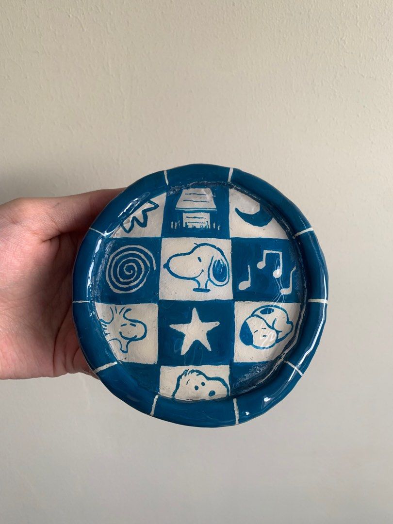snoopy mug coaster - custom (Category: Dinnerware & Cutlery) located in Quezon City. Submitted by junobuys (Listing ID 1364458784, Image 3). Description: snoopy mug coaster commissions — can customize icons and color — dm for orders! 300 per piece.