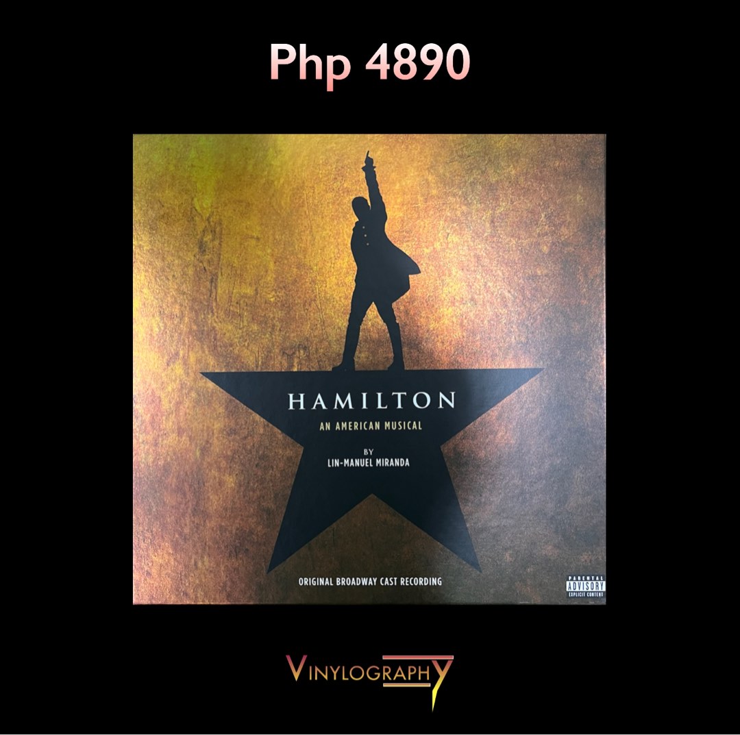 [UNSEALED, UNUSED] Hamilton (Original Broadway Cast), Hobbies & Toys ...