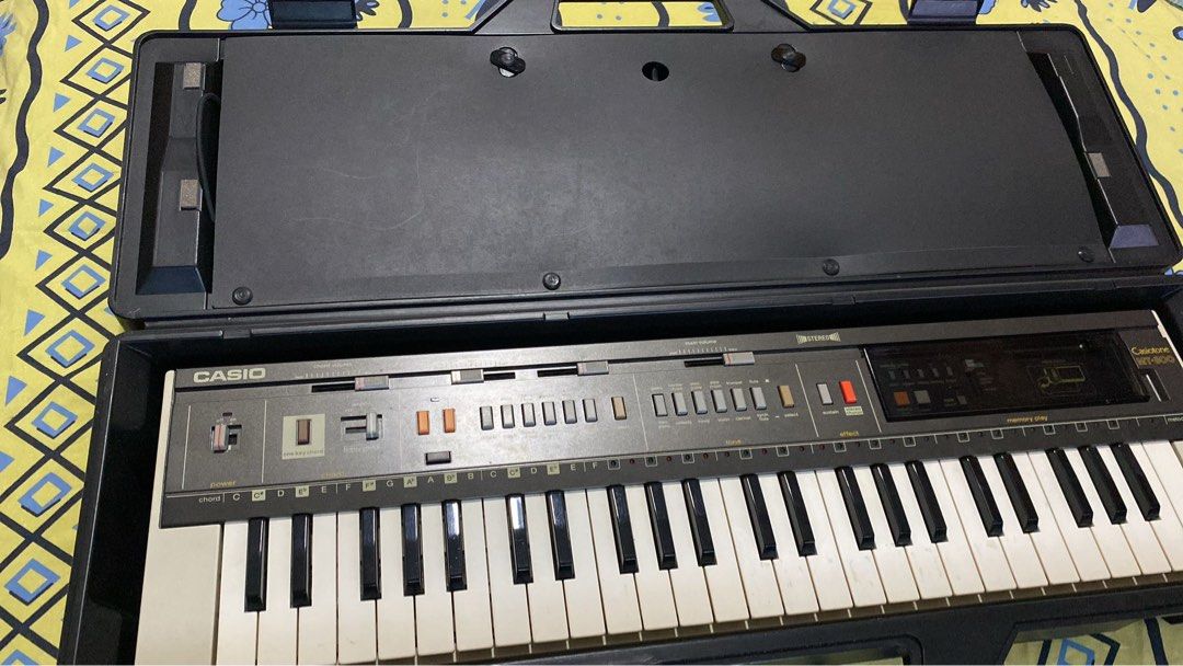 Vintage Casio Casiotone MT-800 49 key electronic Keyboard Synthesizer ...