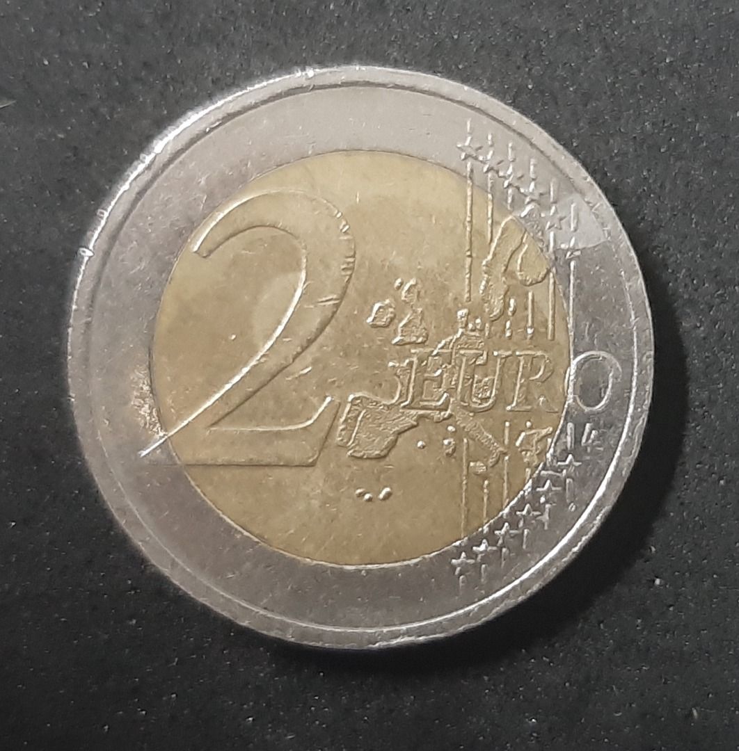 2 EURO COIN YEAR 2002 (Category: Currency) located in Quezon City. Submitted by royalsoftcoin (Listing ID 1361536118, Image 2). Description: 2 EURO COIN YEAR 2002 P12,000 Description original 2 Euro coin year 2002 ship via LBC / JRS for 180 peso Grab Express / Lalamove 210 peso Payment: Gcash Meet Up: Cubao Farmers, SM North Edsa Contact number: Dito: 09913595183.
