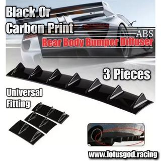🤩 Bodykit Canard Air Scoop Splitter Spoiler Shark Fin Etc Collection item 2