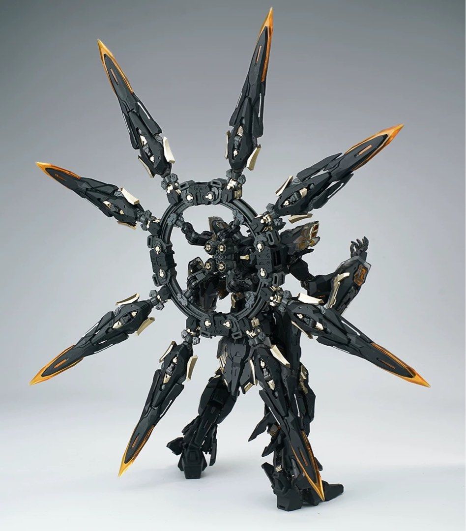 🔥MG/HIRM Midnight Apocalypse (Providence) Gundam by Vientiane Fusion - comes with metal frame (Category: Gundam Model Kits) located in Singapore. Submitted by gunpla (Listing ID 1361557975, Image 3). Description: Brand new in box. No meetup. Name: MG Black Apocalypse (Providence). 1/100 scale. Made by: Vientiane Fusion Type: Model Kit (Requires Construction) 🔥 Metal frame 🔥 Comes with 8 fin funnels ❗️ Delivery time： 8 to 10 days (+$15) 14 to 2