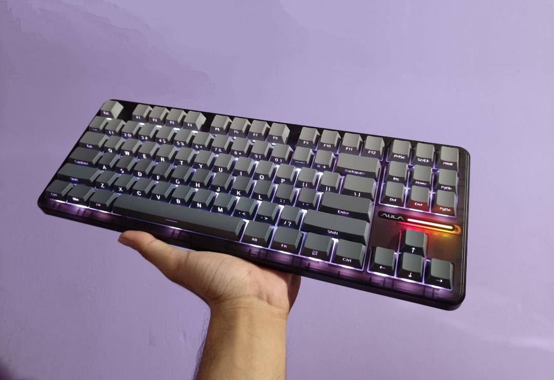 AULA F87 PRO (Category: Computer Keyboard) located in Butuan. Submitted by thriftology.cv (Listing ID 1357333672, Image 1). Description: BNEW WITH BOX BOUGHT IT 2999 REAPER SWITCH TRI MODE .