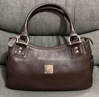 Authentic MCM Vintage Leather Shoulder Bag