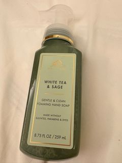 BBW White tea and sage hand soap