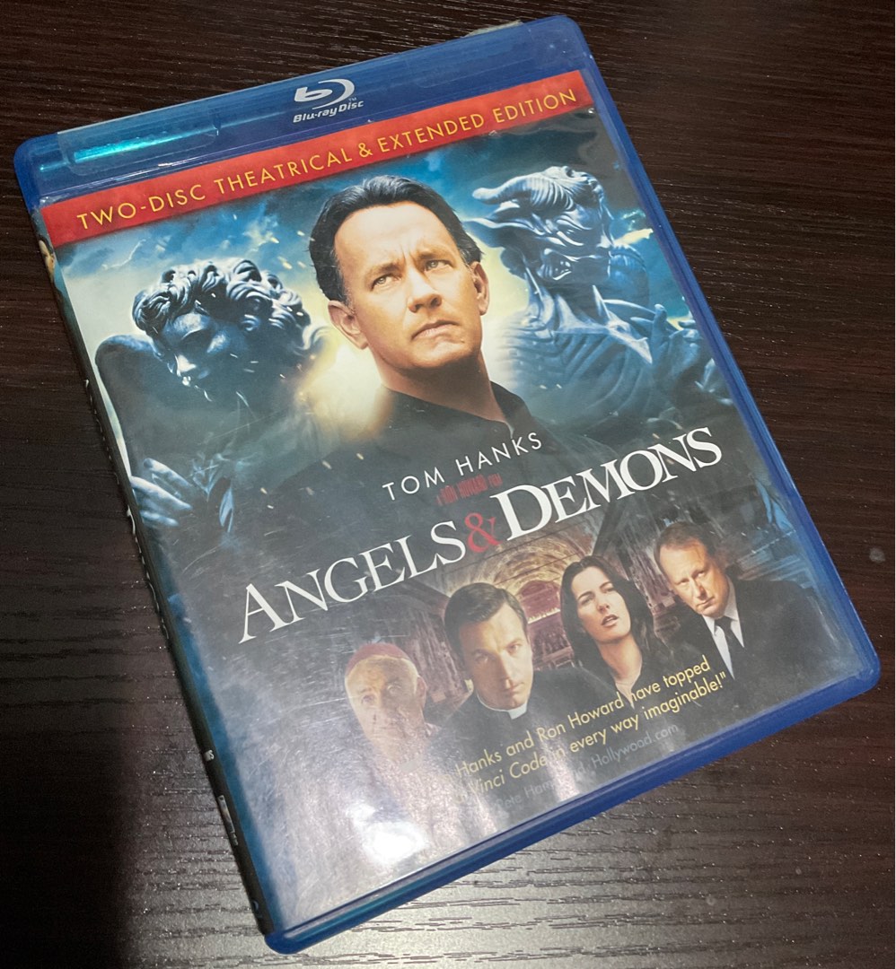 天使與魔鬼 Angels & Demons (2009) (Blu-ray) (香港版) 藍光碟 BD, 興趣及遊戲, 音樂、樂器 & 配件 ...