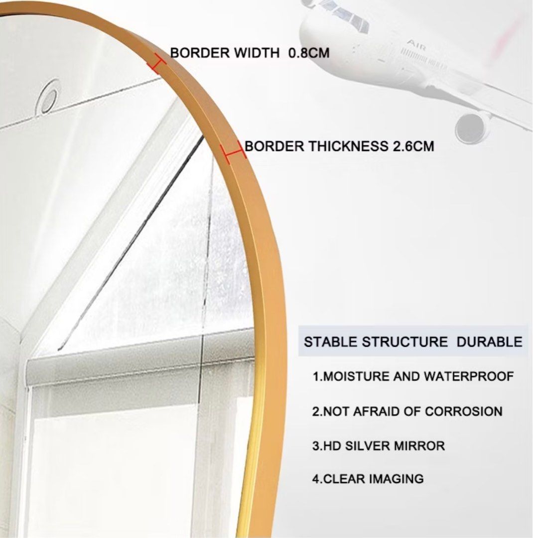 Body Mirror (Category: Mirrors) located in Manila. Submitted by trixvil (Listing ID 1361527416, Image 3). Description: Size: 155*45cm .