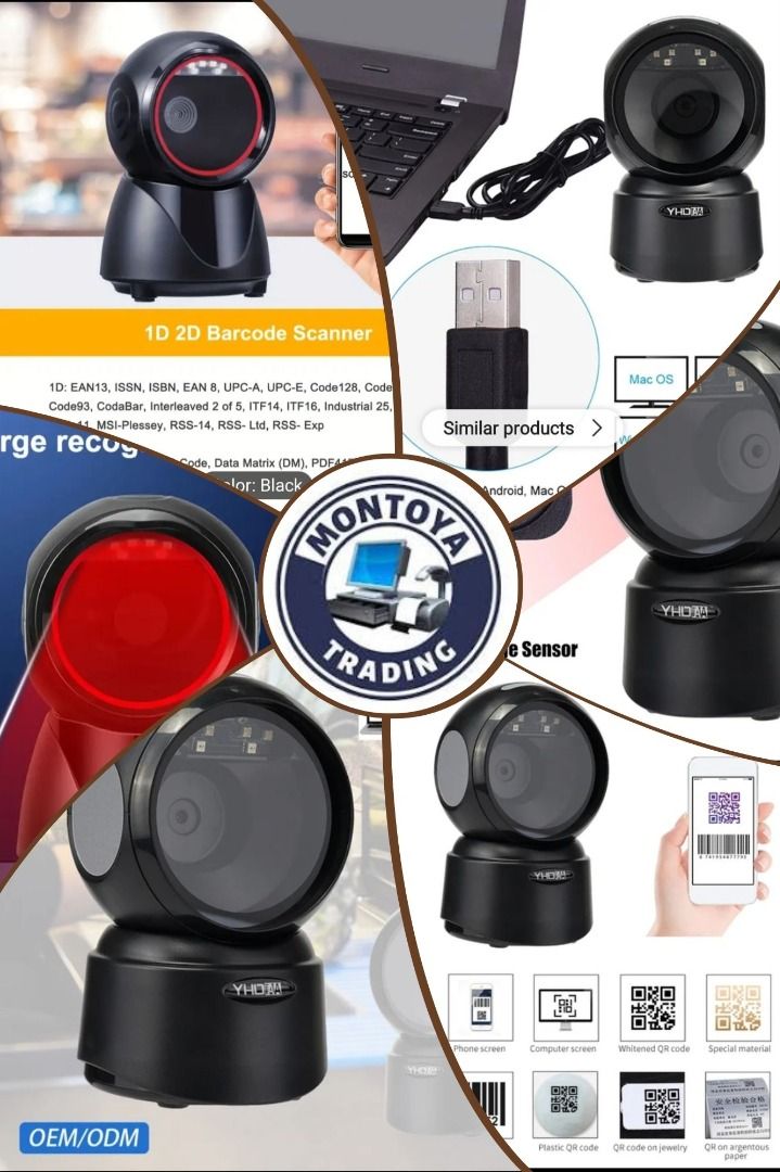 BRANDNEW TABLETOP 2D BARCODE SCANNER (Category: Printers, Scanners & Copiers) located in Caloocan City. Submitted by marklouieoliveros-20532 (Listing ID 1361529579, Image 2). Description: A tabletop 2D barcode scanner is a valuable tool for businesses and individuals who need to scan barcodes quickly and efficiently. It's designed to sit on a counter or desk, offering a hands-free scanning experience. BRAND: POSEIDON HONEYWELL DATALOGIC SEANA ZEB