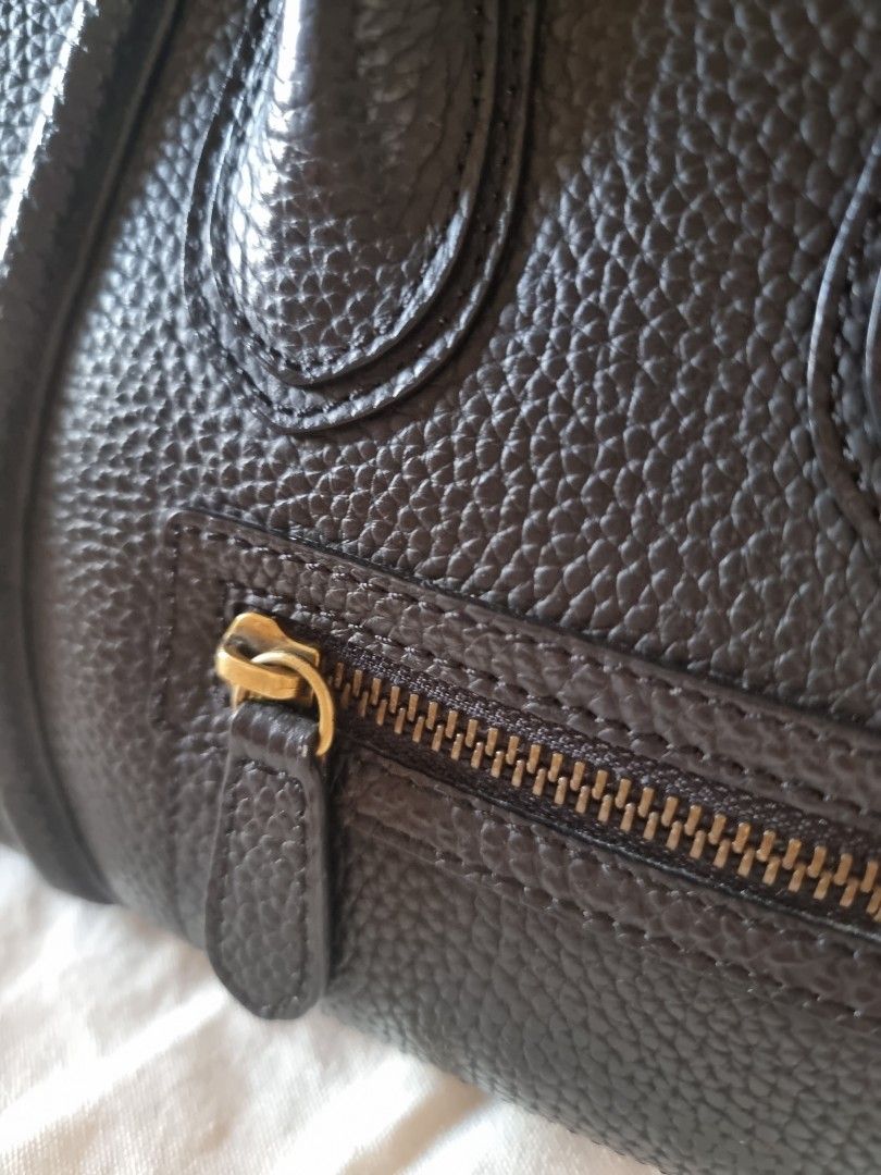 Celine Nano Bag (Category: Luxury Bags & Wallets) located in Bulacan. Submitted by iamolivia_p (Listing ID 1361544681, Image 3). Description: Gifted from US, comes with dustbag and card, no box, pls. check authenticity.