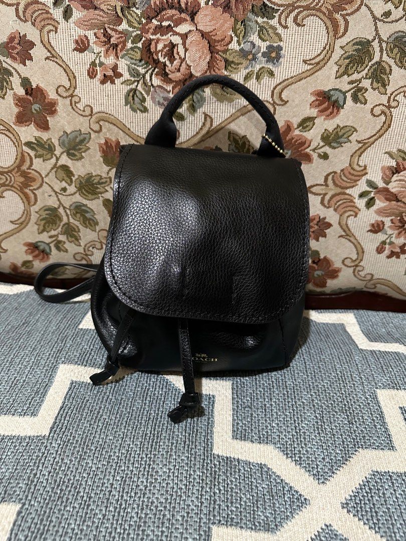 COACH DERBY MINI BACKPACK (Category: Luxury Bags & Wallets) located in Laoag. Submitted by kakaibags (Listing ID 1361606183, Image 1). Description: Guaranteed authentic Japan bought Pm.