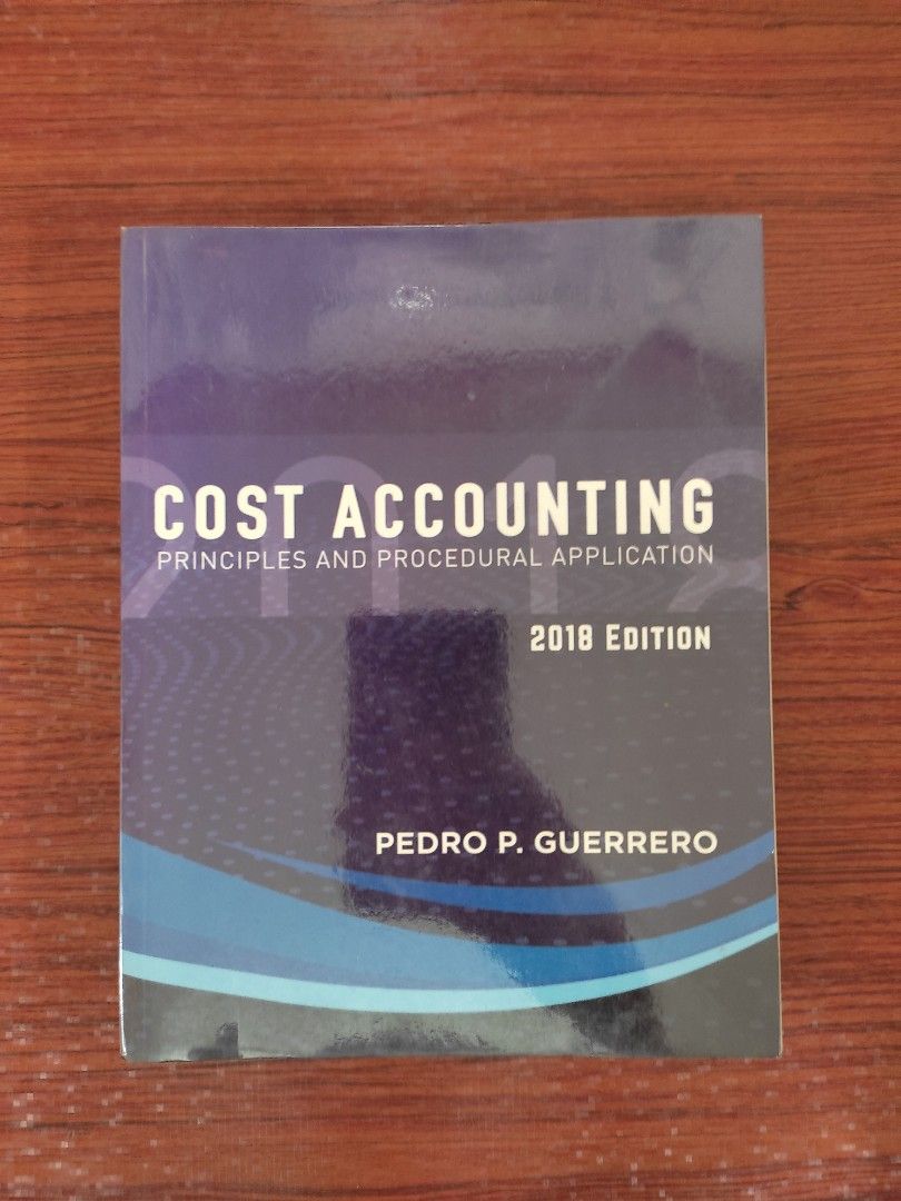 ORIGINAL COST ACCOUNTING BY GUERRERO (Category: Textbooks) located in Bacacay. Submitted by josshhhhh (Listing ID 1361570535, Image 1). Description: .
