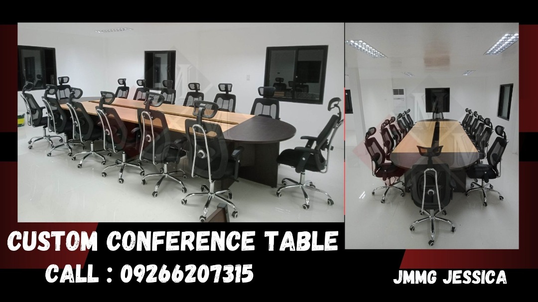 Custom conference table, Furniture & Home Living, Office Furniture ...