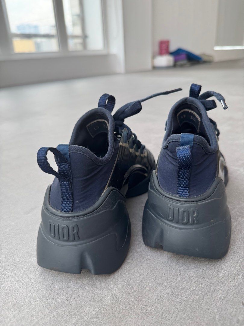 Dior Womens D Connect Sneakers (Category: Sneakers) located in Manila. Submitted by jo_yao (Listing ID 1361582361, Image 3). Description: 100% Authentic. Color: Navy Blue. Rarely used in very good condition. Shoes only. .
