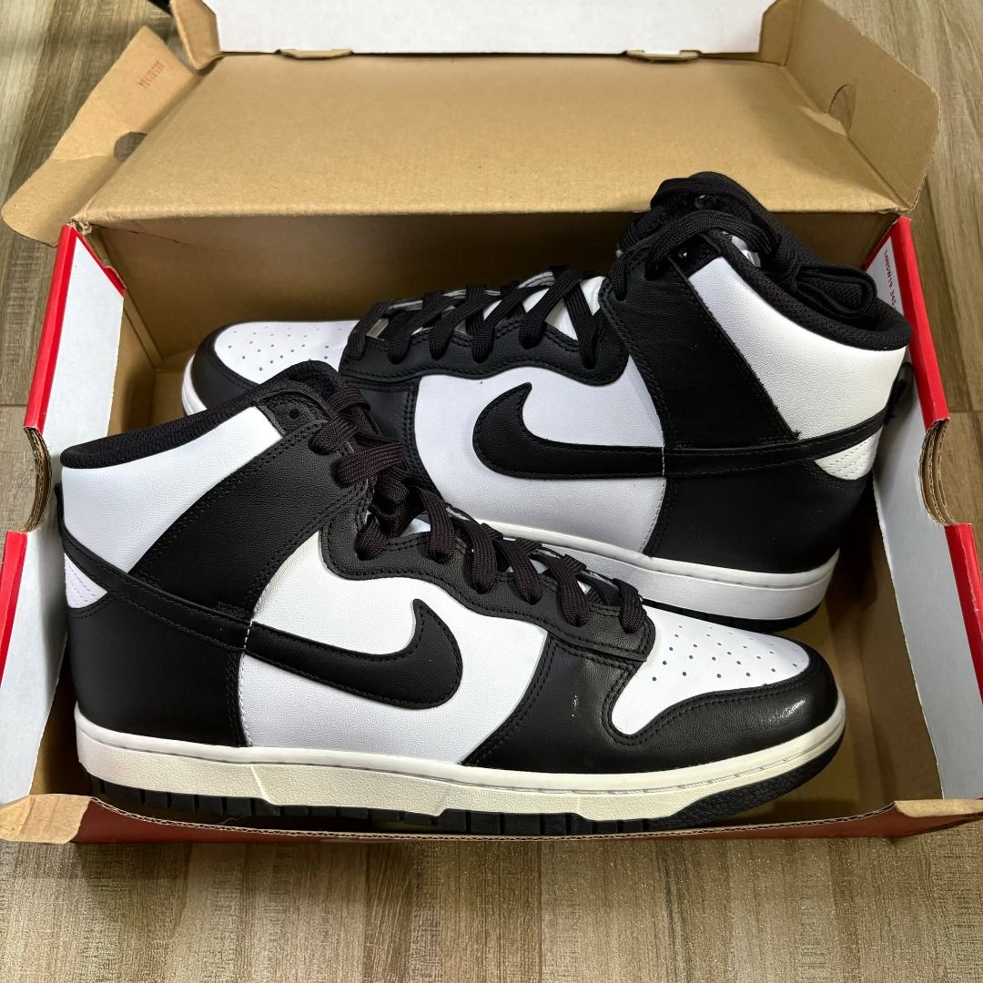 Dunk High Panda (Category: Sneakers) located in Tagum. Submitted by dpca_ (Listing ID 1361525804, Image 1). Description: Dunk High Panda size 11 men's ₱4,000 only (SRP ₱5,895) 📍Davao del Norte.