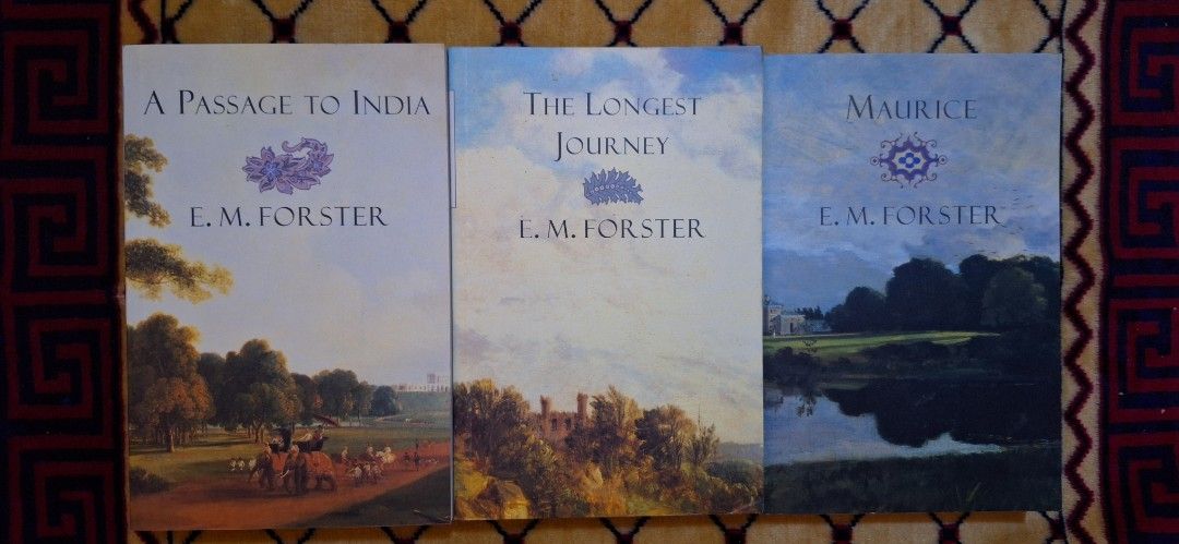 E.M. Forster Set (Category: Storybooks) located in Makati City. Submitted by boyojack (Listing ID 1361499317, Image 1). Description: 1000 if get all. 400 each. All VGC. LOCATION: MAKATI MOP: GCASH, MAYA, METROBANK MOD: LALAMOVE, GOGOEXPRESS, J&T, LBC.