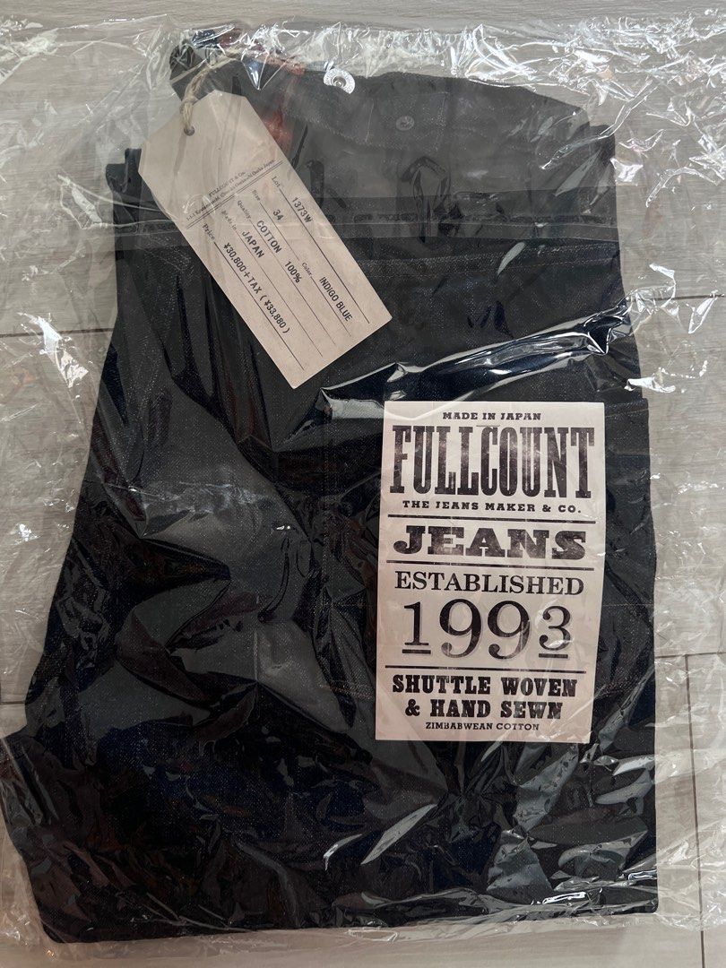FULLCOUNT JO 1373W Son Of The Soil Denim (one wash), 男裝 FULLCOUNT JO 1373W Son Of The Soil Denim (one wash), 男裝