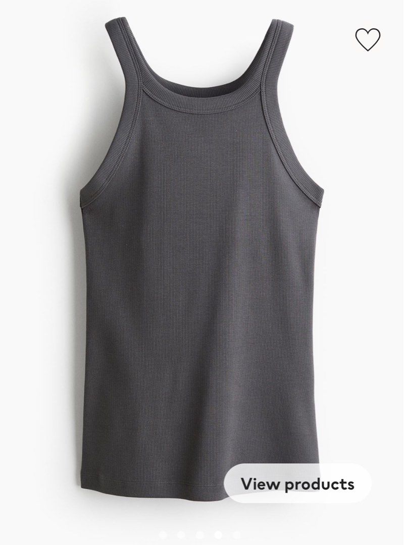 Gray sleeveless top (Category: Sleeveless) located in Baguio. Submitted by depopruby (Listing ID 1361607404, Image 1). Description: .