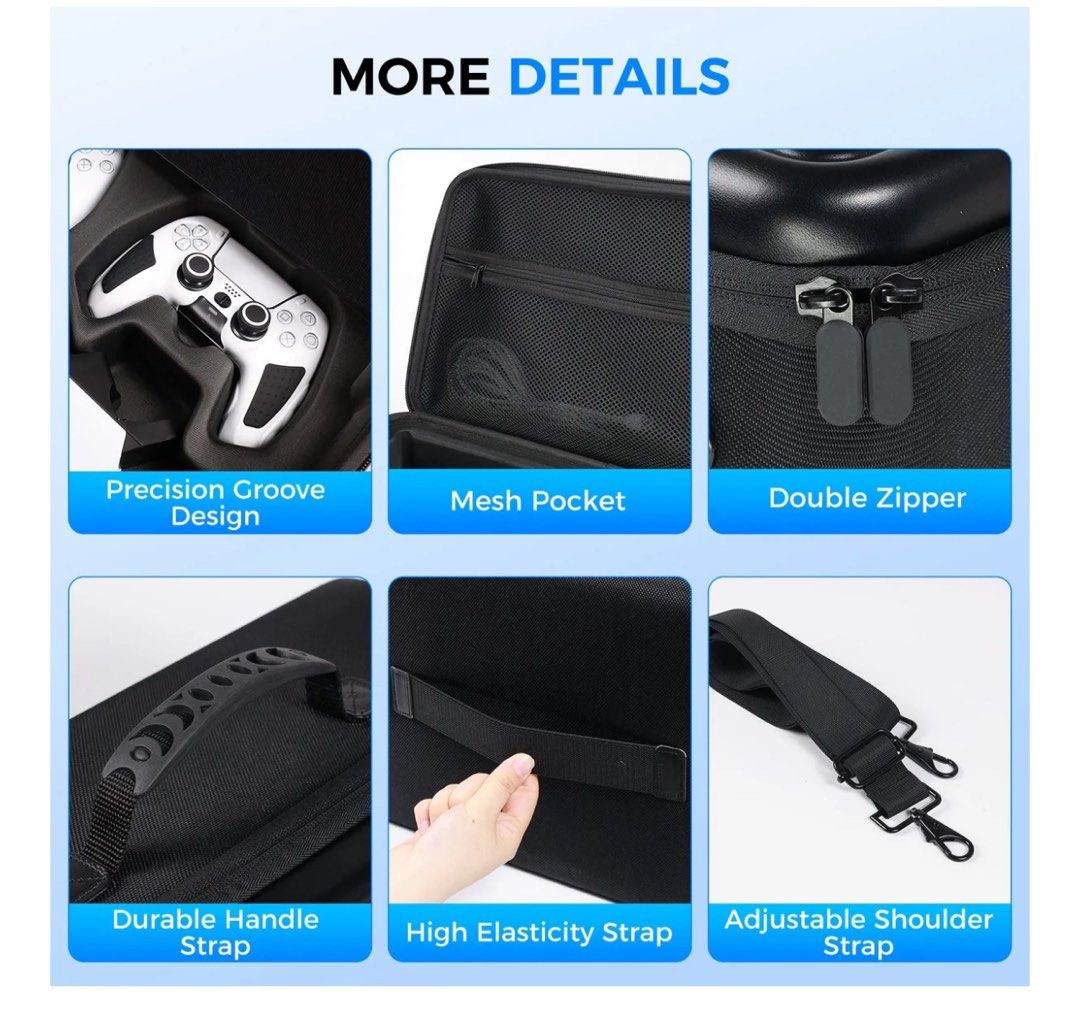 IINE Carrying Storage Bag for PS5 Pro (Category: Cases & Covers) located in Quezon City. Submitted by clostitchotaku100 (Listing ID 1361514728, Image 2). Description: ☑️Brand New ☑️Sealed ☑️ 100% Original ☑️Payment Methods: COD(2k max), Gcash, BPI ☑️Shipping via lala move. Buyer’s Expense ☑️ Location: Wilsonville Subdivision Project 6, Culiat Quezon City ☑️Fb Main marketplace: Clostitch Otaku.