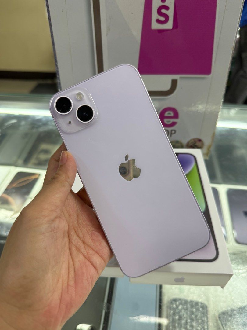 iphone 14plus 128gb 2ndhand (Category: iPhone 14 Series) located in Cainta. Submitted by vine_gadget_shop (Listing ID 1361608005, Image 1). Description: iphone 14plus 128gb 2ndhand factory unlock ntc variant with box and cord replaced pick up store greenhills shopping center we accept trade in we accepy credit card and ggives installment we do cod and door to door we ship nationwide for fast transaction call 09277368323 look for vine visit my fb 