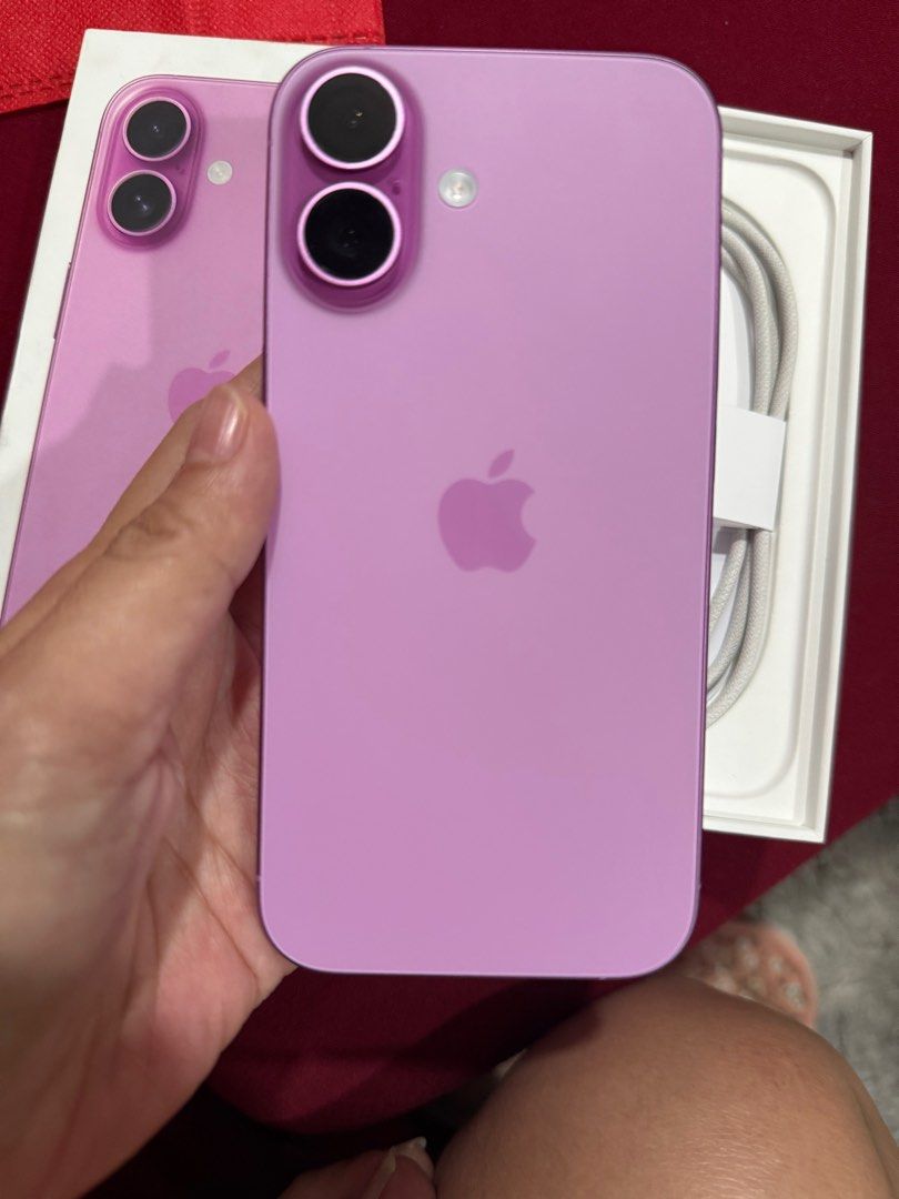 iphone 16 128gb good as new ntc variant (Category: iPhone 16 Series) located in Cainta. Submitted by vine_gadget_shop (Listing ID 1361607244, Image 1). Description: iphone 16 128gb good as new ntc variant complete package warranty until february 2026 pick up store greenhills shopping center we accept trade in we accepy credit card and ggives installment we do cod and door to door we ship nationwide for fast transaction call 09277368323 look for v
