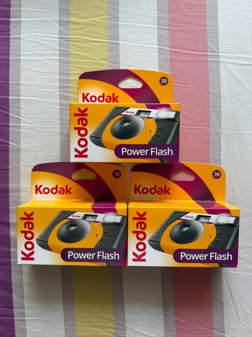 Kodak Funsaver Disposable Camera Power Flash (39 shots) (Category: Cameras) located in Quezon City. Submitted by watchbossmnl (Listing ID 1361511415, Image 1). Description: Due to the limited quota from Carousell, I may not be able to reply to all of you so please send me a text message instead. LIMITED STOCKS AVAILABLE!! Kodak Funsaver Disposable Camera Power Flash (39 shots) Expiry: 2027 Onwards PHP 1,400 Available for Same Day Delivery!.