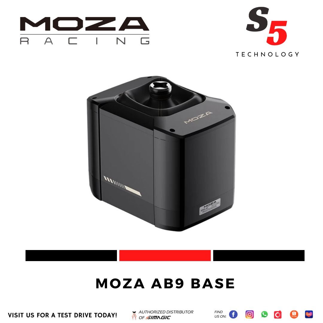 MOZA AB9 Base / Moza Flight Base / Flight Sim Base / ab9 / flight base ...