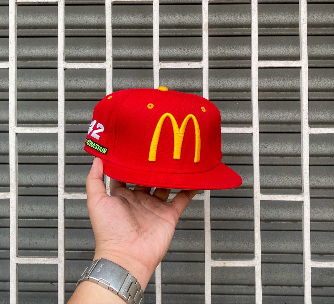 NEW ERA MCDO X NASCAR LEGIT (Category: Caps & Hats) located in Manila. Submitted by hellacaps_1470 (Listing ID 1361505656, Image 1). Description: NEW ERA MCDO X NASCAR LEGIT BRANDNEW NO STIX .